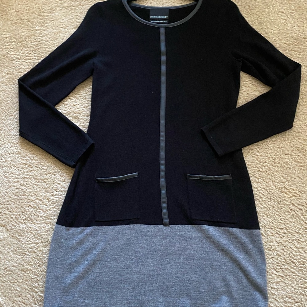 Black/Gray Dress - Medium